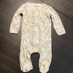 Magnetic Me Floral Print Kids Pajamas